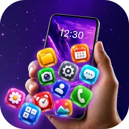 Ícone de 3D Rolling Icon: Live Launcher
